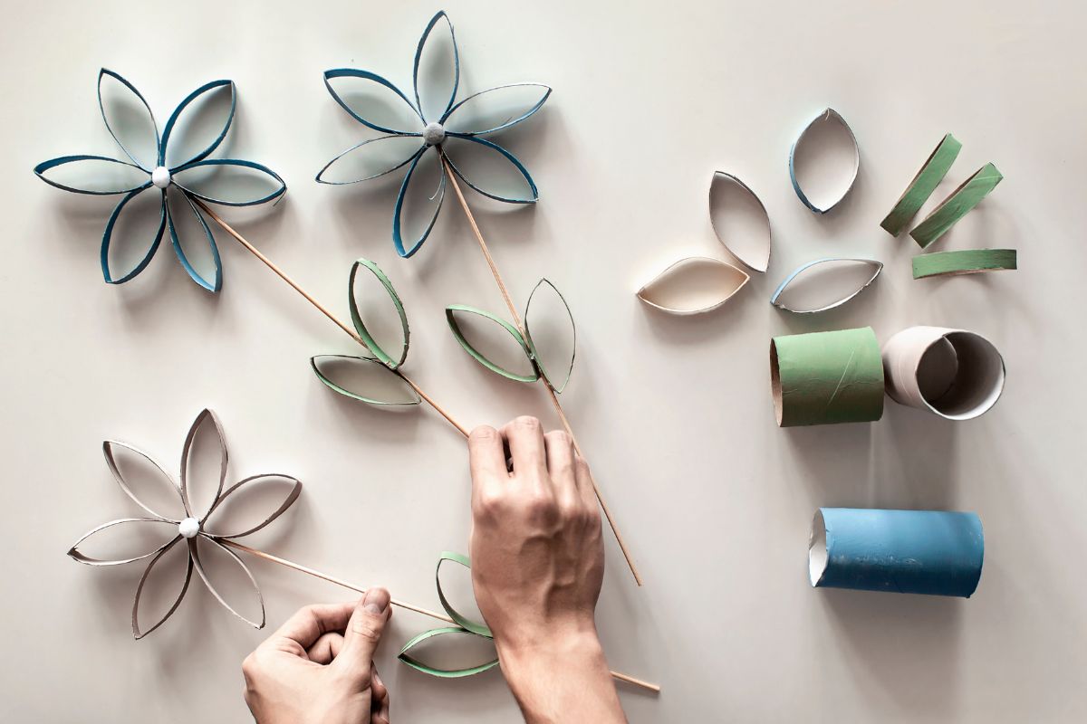 How To Use Toilet Paper Tubes To Make Craft Shapes