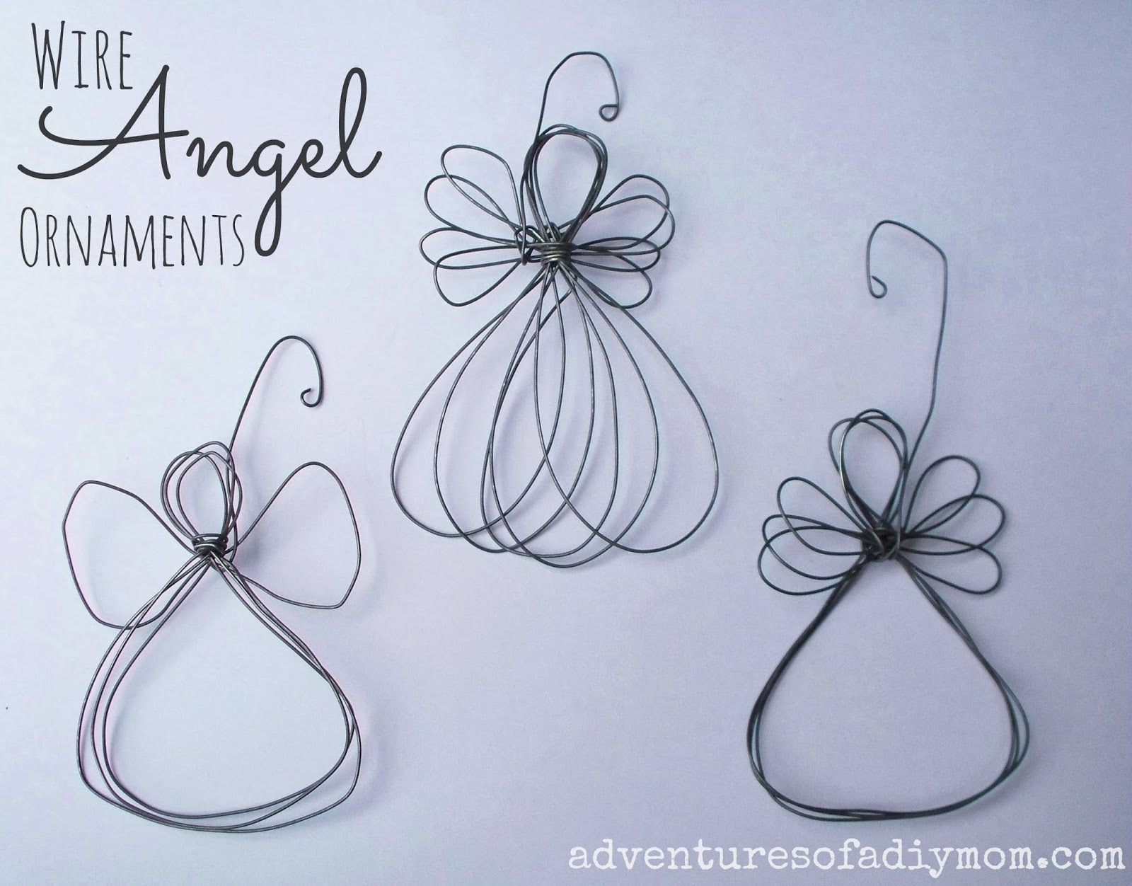 DIY Wire Christmas Ornaments