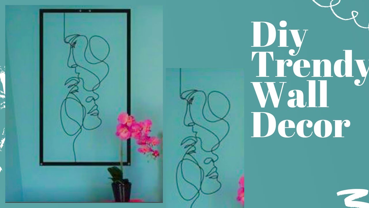 DIY Wire Wall Art