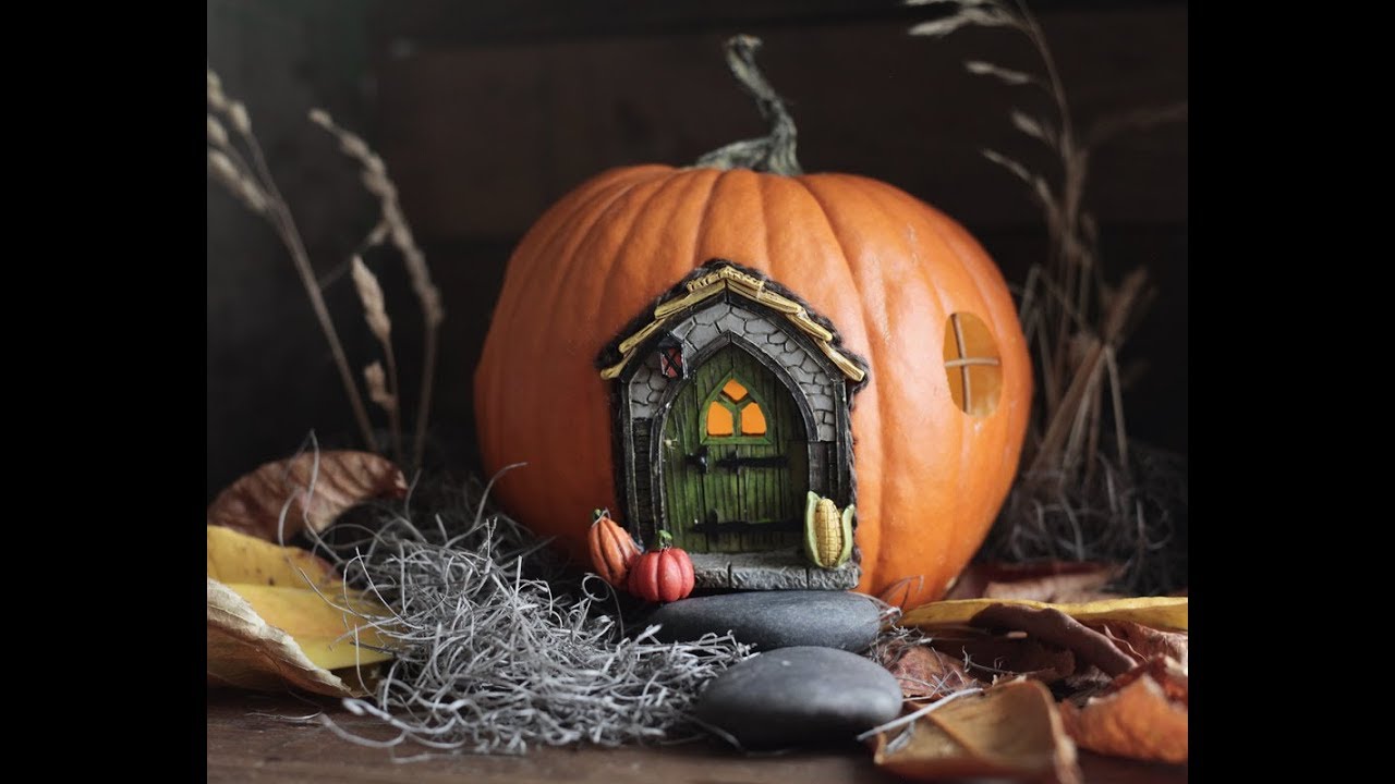 Gnome House Pumpkin