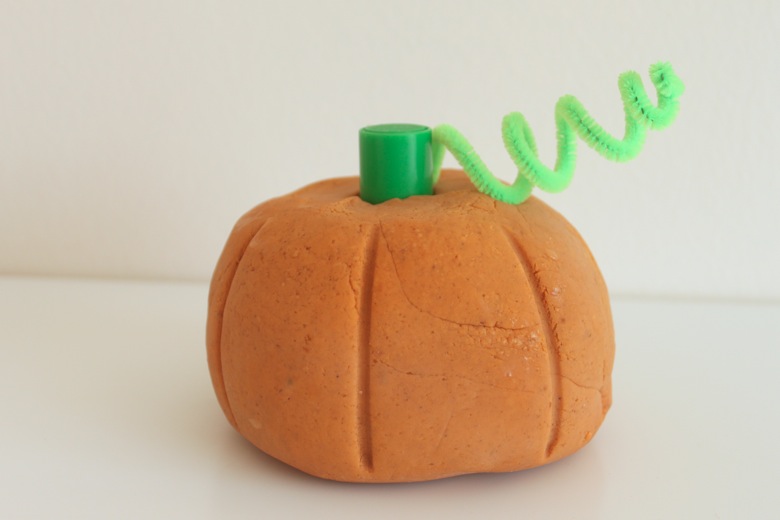 diy Pumpkin Play Dough