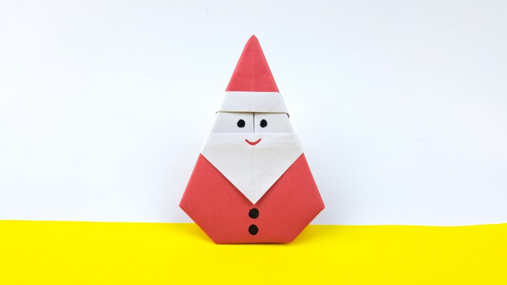 How to make Origami Santa Claus - Sunshine Crafts