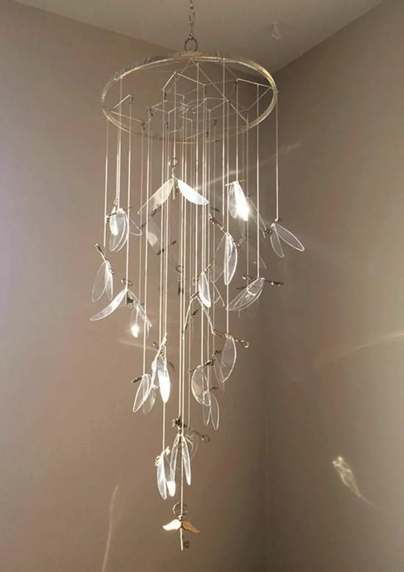 Flying Keys Chandelier