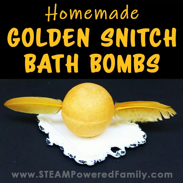 Golden Snitch Bath Bomb