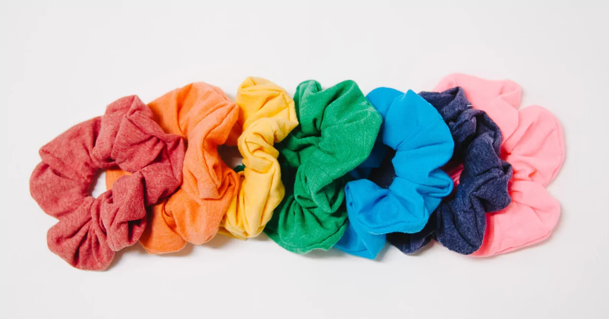 Old T-Shirt Scrunchies