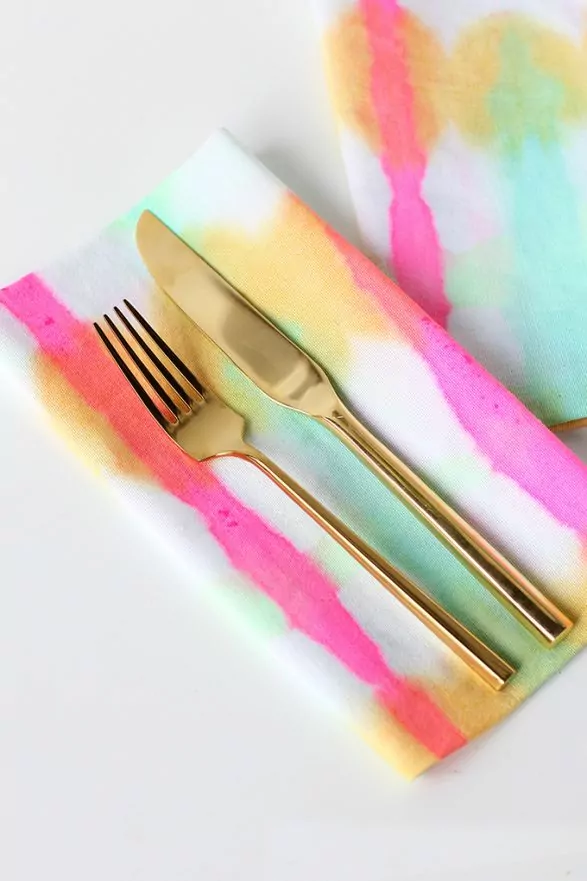 Tie-DyedWatercolorNapkins